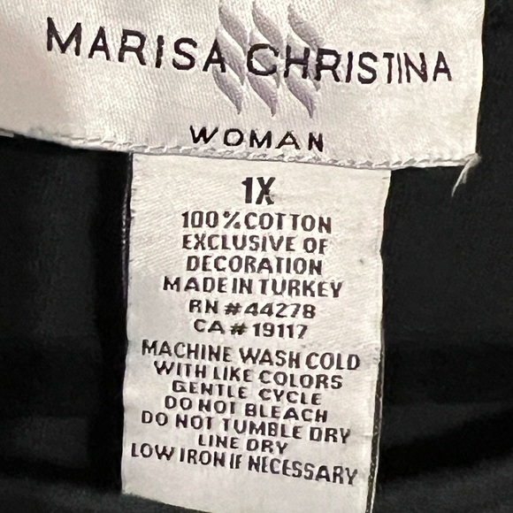 1X Vintage y2k Marisa Christina Black Christmas Lights Puppy Dog Top - Picture 3 of 6